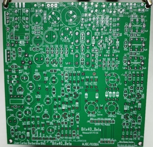 Zdjęcie oferty: Transceiver Bitx40 Beta płytka PCB