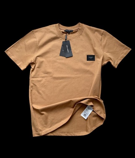 Zdjęcie oferty: T-shirt męski beżowy Dolce rozmiar XL
