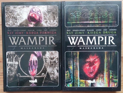 Zdjęcie oferty: Wampir Maskarada Kły zimy 1 i 2 i Świat Mroku Szkarłatna odwilż jak nowe