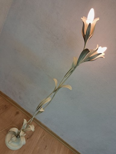 Zdjęcie oferty: Lampa podłogowa włoska Passeri klosze kwiaty
