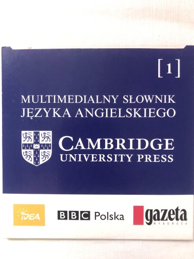 Zdjęcie oferty: Multimedialny słownik j. angielskiego CAMBRIDGE CD