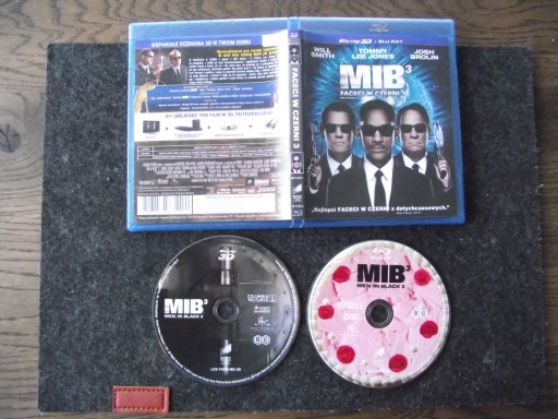Zdjęcie oferty: Men in Black 3 (Faceci W Czerni 3)płyta Blu-ray 3D