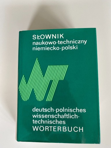 Zdjęcie oferty: Słownik naukowo-techniczny niemiecko-polski