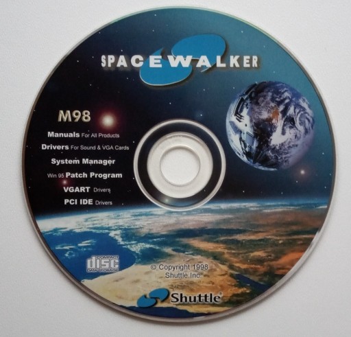 Zdjęcie oferty: Płyta CD Space Walker M 98