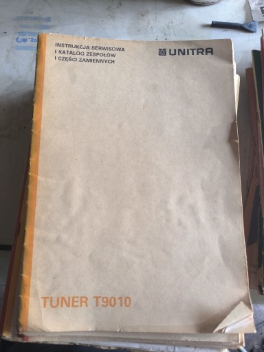 Zdjęcie oferty: Instrukcja serwisowa tuner UNITRA t 9010