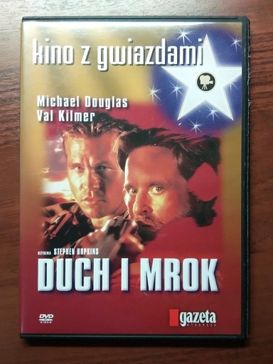 Zdjęcie oferty: DUCH I MROK film DVD  Hopkins