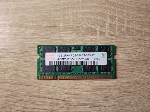 Zdjęcie oferty: Pamięć RAM DDR2 1GB 