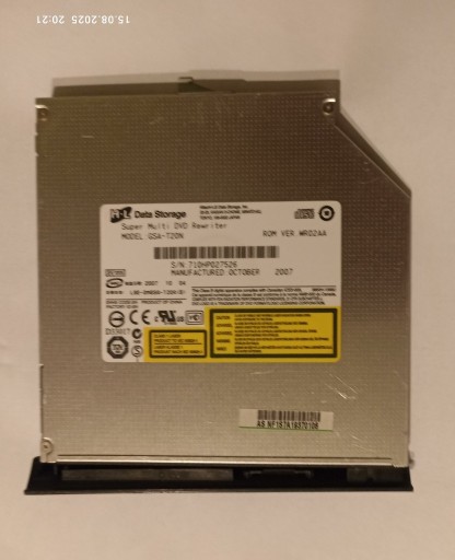 Zdjęcie oferty: NAGRYWARKA OD MOJEGO FUJITSU KTOREGO ,HITACHI ,MODEL ,TANIO GSA-T20N