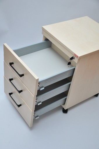 Zdjęcie oferty: Kontenerek biurowy, szafka pod biurko, komoda - centralny zamek