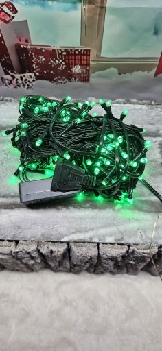 Zdjęcie oferty: Lampki choinkowe 200led z programatorem 