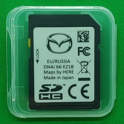 Zdjęcie oferty: Mapa Europy karta SD Mazda Connect 2.5 DN4J66EZ1B