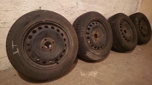 Zdjęcie oferty: FIRESTONE opony zimowe felgi stalowe r15 4x100 