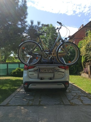 Zdjęcie oferty: Włoski bagażnik na klapę -  dwa rowery kombi SUV 