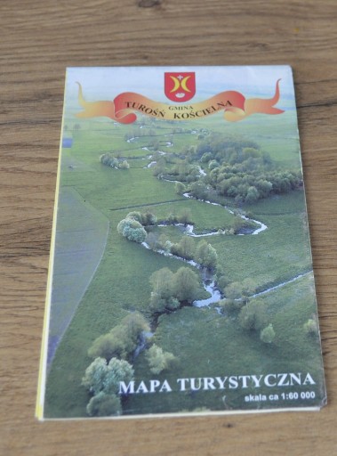 Zdjęcie oferty: mapa turystyczna Turośń Kościelna
