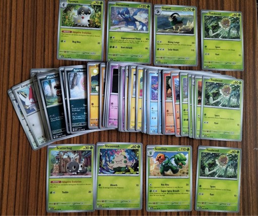 Zdjęcie oferty: Pokemon TCG Scarlet&Violet bulk 82 karty