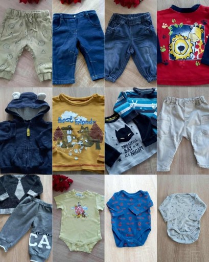 Zdjęcie oferty: Paka ubranek niemowlęcych  62-68 cm
