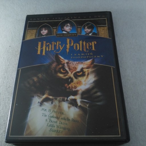 Zdjęcie oferty: Film DVD - Harry Potter - I Kamień Filozoficzny