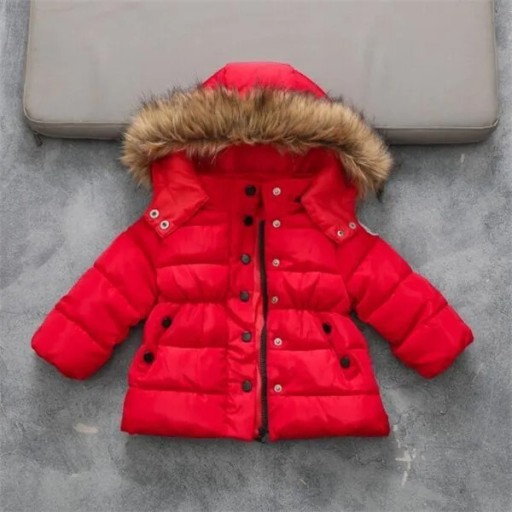 Zdjęcie oferty: Nowa kurtka puchowa płaszczyk czerwony 