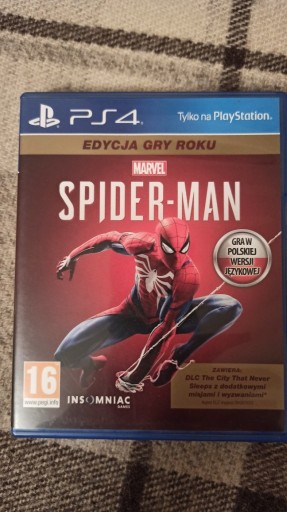 Zdjęcie oferty: Spider Man (PS4, polski i angielski dubbing)
