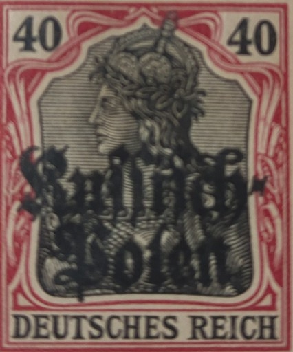 Zdjęcie oferty: Sprzedam znaczek z Polski z 1915 roku