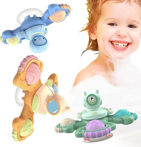 Zdjęcie oferty: Spinner Zabawki do kąpieli dla niemowląt - 3 szt.