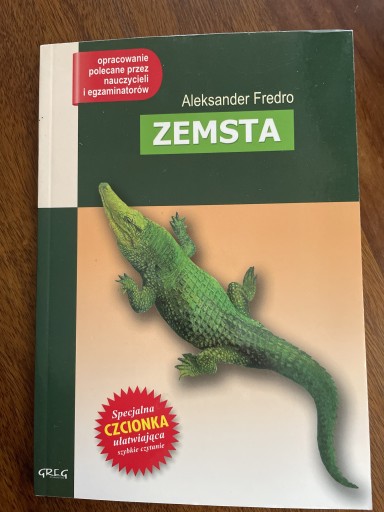 Zdjęcie oferty: Zemsta Aleksander Fredro