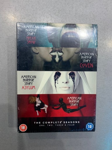 Zdjęcie oferty: American Horror Story Sezony 1-4 DVD Ang. Wer.