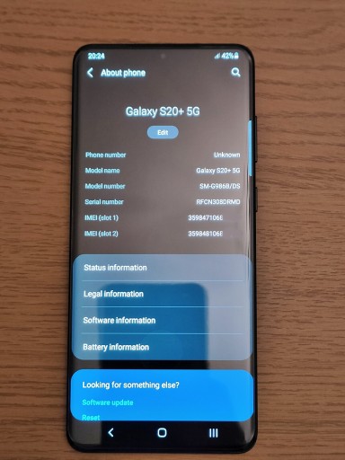 Zdjęcie oferty: Samsung Galaxy S20+ 5G nowy