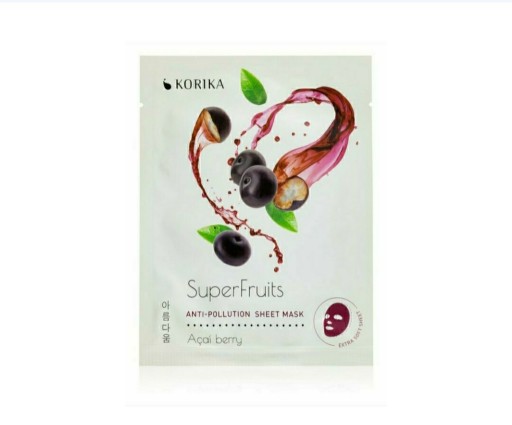 Zdjęcie oferty: KORIKA SuperFruits Acai Berry maska w płachcie