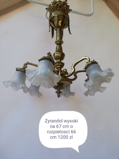 Zdjęcie oferty: Żyrandol stylowy