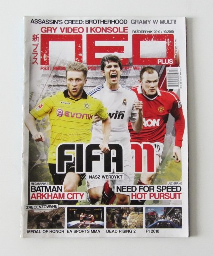 Zdjęcie oferty: Neo PLUS nr 139  10/2010 | FIFA 11 | Batman | NFS