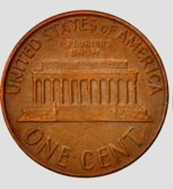 Zdjęcie oferty: Moneta obiegowa USA 1 cent 1968r D