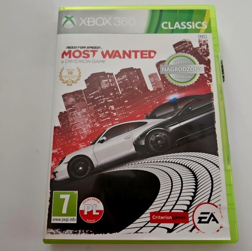 Zdjęcie oferty: Need for Speed: Most Wanted - Xbox 360 I Po Polsku