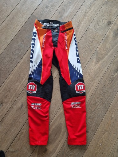 Zdjęcie oferty: Spodnie motocrossowe trialowe Honda Repsol S rower