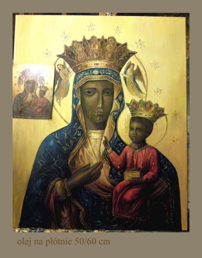 Zdjęcie oferty: Kopia obrazu "Matka Boska z Dzieciątkiem"