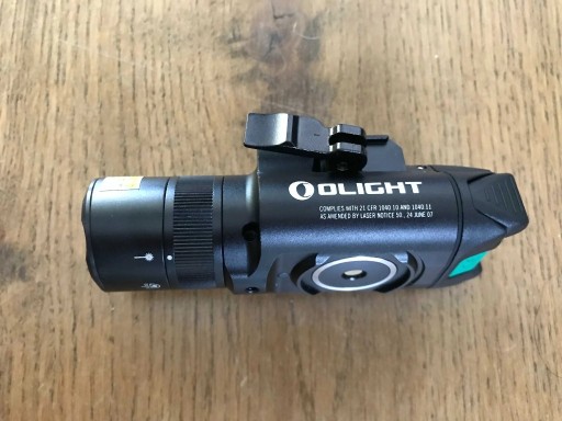 Zdjęcie oferty: Latarka na broń z celownikiem laserowym OLIGHT BALDR PRO R