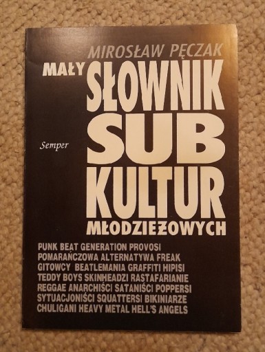 Zdjęcie oferty: Słownik subkultur młodzieżowych