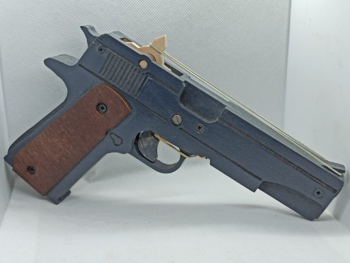 Zdjęcie oferty: Colt 1911 pistolet replika 1:1 na gumki Hetman