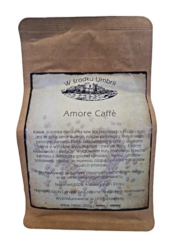 Zdjęcie oferty: Kawa Kraftowa - Amore Caffe - 250g - 100% Arabica!