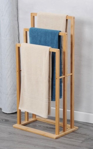 Zdjęcie oferty: Bambusowy stojak na ręczniki 