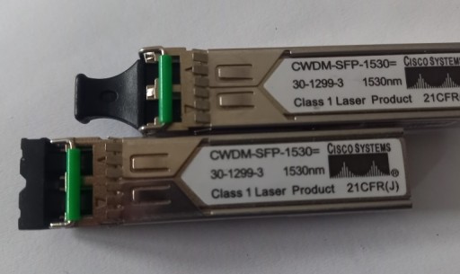 Zdjęcie oferty: CWDM-SFP-1530-1G  Optical Transciever