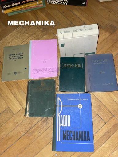 Zdjęcie oferty: Książki na temat „Mechanika”