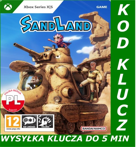 Zdjęcie oferty: SAND LAND Xbox Series Klucz / Kod