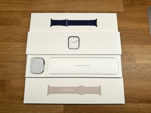 Zdjęcie oferty: Apple Watch Series 7 CEL 45 MM - A2478 SILVER