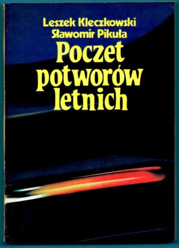 Zdjęcie oferty: Poczet potworów letnich Leszek Kleczkowski