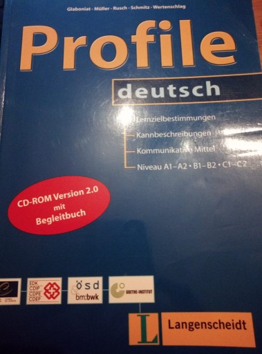 Zdjęcie oferty: Profile Deutsch A1-C2 + CD-ROM + GRATIS