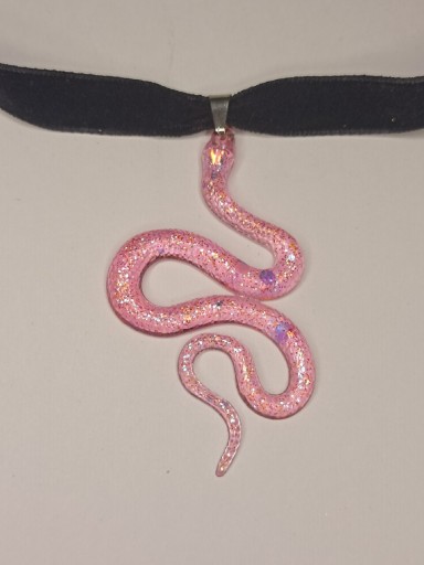 Zdjęcie oferty: Naszyjnik choker z wężem
