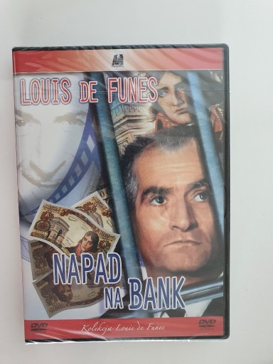 Zdjęcie oferty: Napad na bank  Louis De Funes  DVD