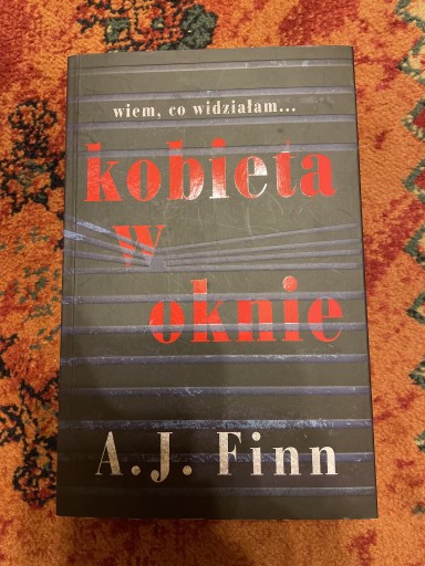 Zdjęcie oferty: A. J. Finn „ Kobieta w oknie”