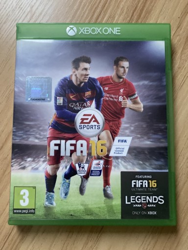 Zdjęcie oferty: FIFA 16 Xbox one